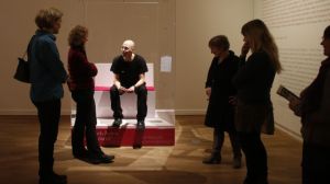 "Jew in a Box" exhibition